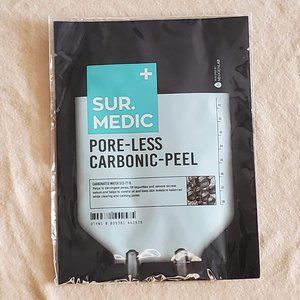 Pore-less carbonic peel mask